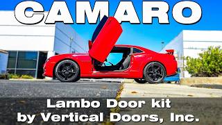 Elevate Your 6th Gen Chevy Camaro with Lambo Doors Conversion kit by the BEST, Vertical Doors, Inc.