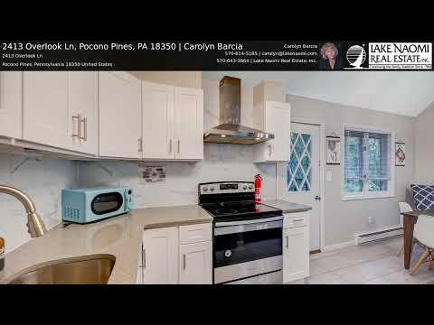 2413 Overlook Ln, Pocono Pines, PA home video tour