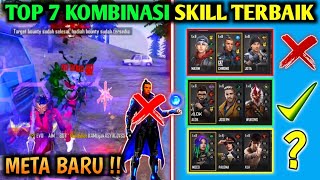 Top 7 Kombinasi Skill Karakter Terbaik Free Fire !! Meta Terbaru Untuk Rusher, Support, Flanker