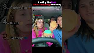 Ranking The Best Squishy Dumpling Unboxing moments 🥟 #shorts #squishyfun