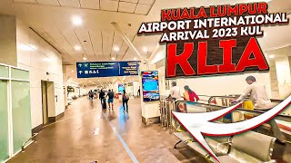 Kuala Lumpur Airport International Arrival 2024 KUL KLIA screenshot 2