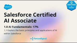 Salesforce Certified AI Associate - Certification Exam Full Course Vol. 1.1