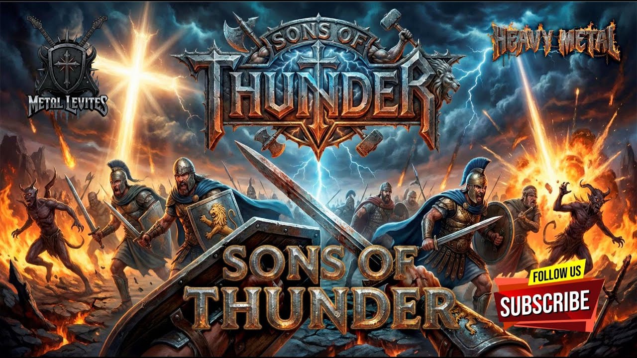 🔥 SONS OF THUNDER – “Sons Of Thunder” (White Metal)⚔️