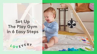 6 Steps To Set Up The Play Gym, Including the Play Space Cover