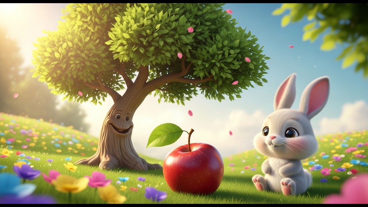 Tiny Apple Tree Shake | Fun Nature Song for Kids | Toddler Sing Along