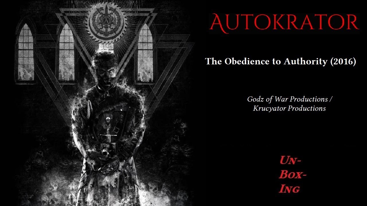 UNBOXING Autokrator - The Obedience To Authority (2016)