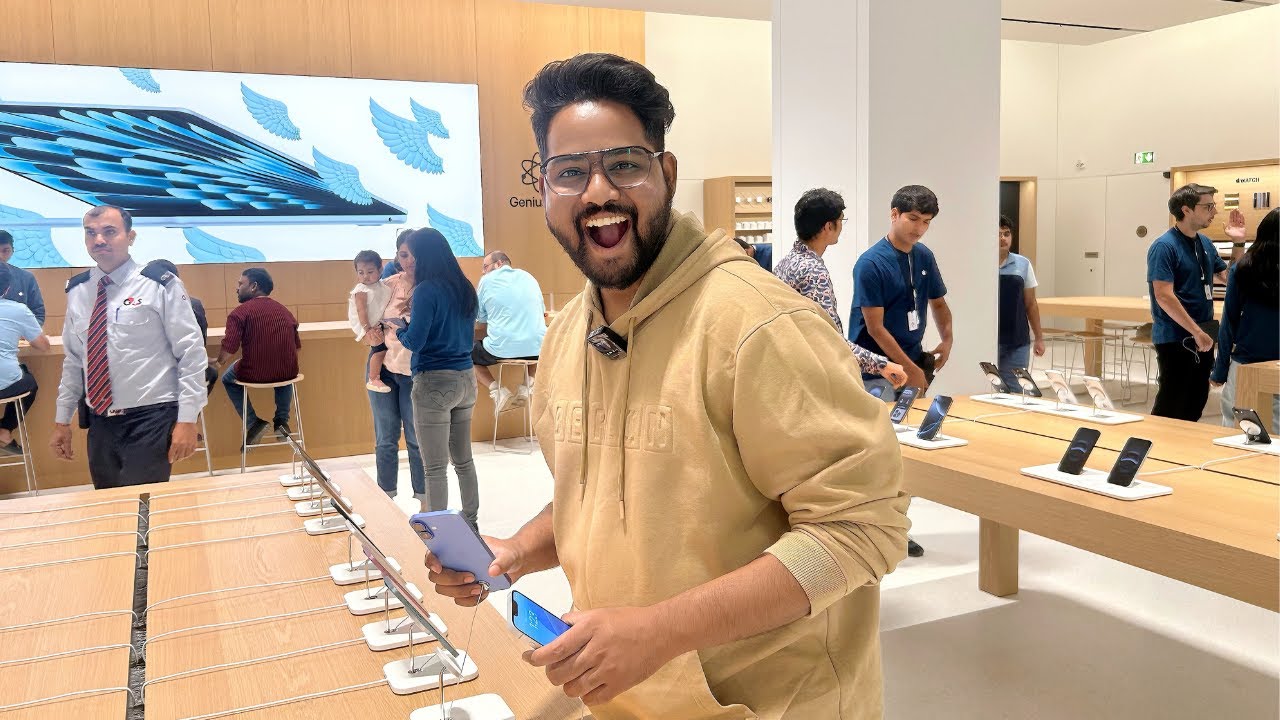 I Visited The Newly Opened Apple Store in Pune 🤩| Kopa Mall
