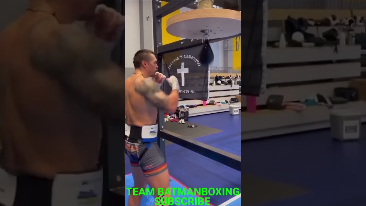 OLEKSANDR USYK FINISHING UP CAMP FOR DANIEL DUBOIS 