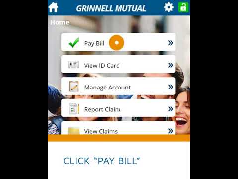 Pay your bill with Grinnell Mutual's Manage My Account