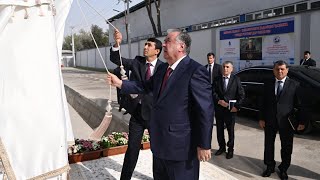 видео: Пешвои миллат дар шаҳри Ваҳдат ба фаъолияти боз як корхонаи саноатӣ – ҶДММ Зиннат Гач оғоз бахшиданд картинка: Пешвои миллат дар шаҳри Ваҳдат ба фаъолияти боз як корхонаи саноатӣ – ҶДММ Зиннат Гач оғоз бахшиданд