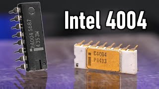 HW-Legenden #11: Die erste Intel CPU - Wir "köpfen" den 50 Jahre alten Intel 4004