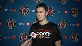 IceHogs Postgame: Anders Sorensen, Jaxson Stauber 3/13/24