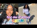 GRWM: FIRST DAY OF SCHOOL + VLOG 2019-2020 *junior year* 🥳