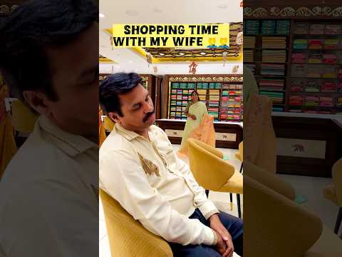 Shopping Time with wife.. How many of u do like this #justforfun #funnyvideo