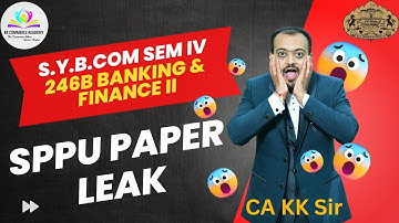 Banking & Finance II | 246B | Sybcom | Semester 4| Question Bank | Imp Questions |  Paper Leak