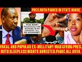 VOCAL AND POPULAR EX MILITARY MAN WHO GIVES PRES.RUTO SLEEPLESS NIGHTS ARRESTED.GENERAL MOSQUITO.