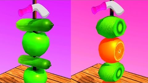 Stack Slicer ASMR ! Very satisfying and relaxing ASMR slicing game