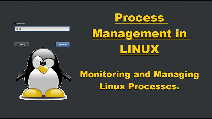 Process Management in LINUX | Monitoring and Controlling Processes | Explained with Examples.