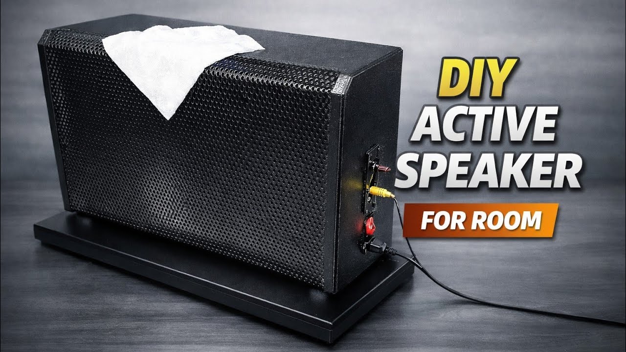 I build Soundbar  low budget – Affordable but Powerful Sound! 🔥🎵