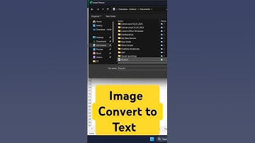 Image convert to text 👌#excel #tips