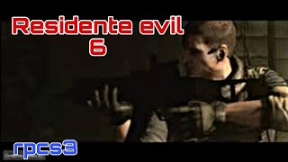 RESIDENT EVIL 6 de Playstation 3 emulador rpcs3