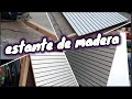 como hacer un estante para tienda 🤩 panel ranurado y madera 🔨🔩