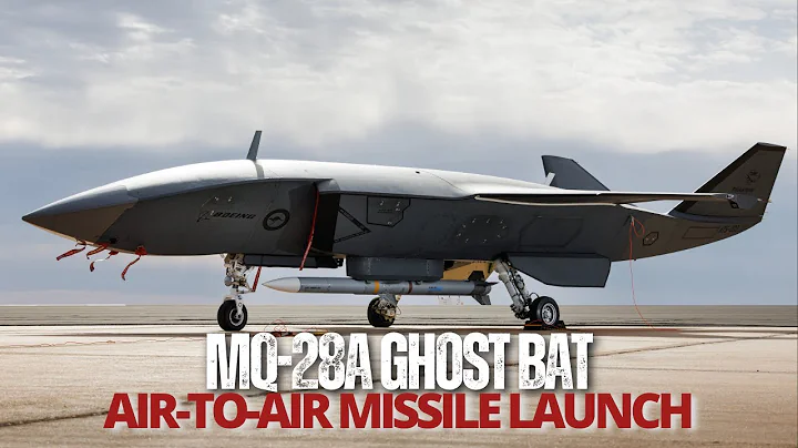 ADF | MQ-28A Ghost Bat air-to-air missile launch