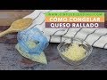 CÓMO CONGELAR QUESO RALLADO EN CASA | Congelación casera del queso | Congelar queso rallado