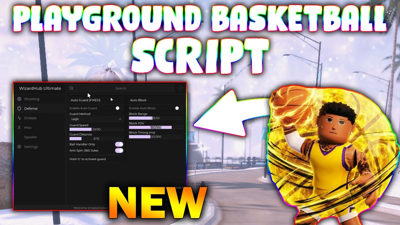 *NEW* Playground Basketball Script (PASTEBIN 2026) (AUTO GARD , AUTO ...