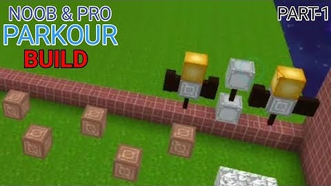 Blockman go Skyblock || Part-1 How to NOOB & PRO Parkour Build! Funny moments?..