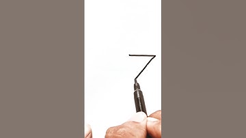 How to draw Rat 🐁 for kids from number 7 🪇 easy drawing #art #ytshorts #viral #shorts