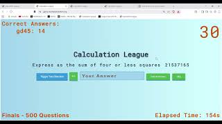 Who's better? - 500 GMCA questions -477 correct