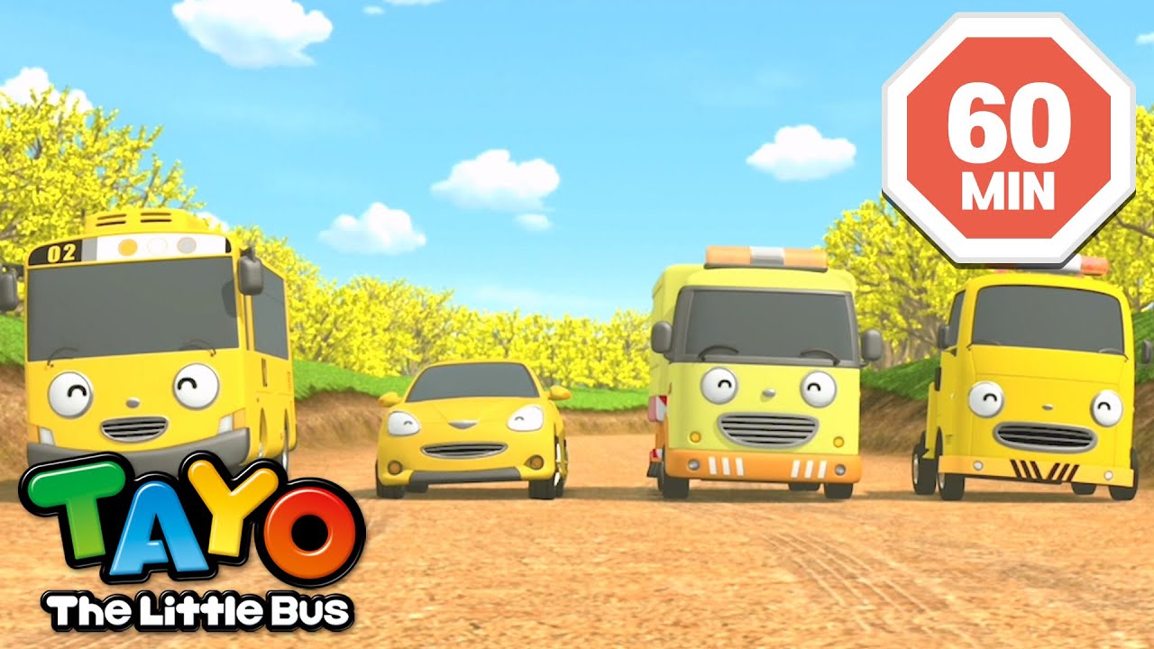 60分] タヨ 人気エピソード🚌 l 友達が好き! l ちびっこバス