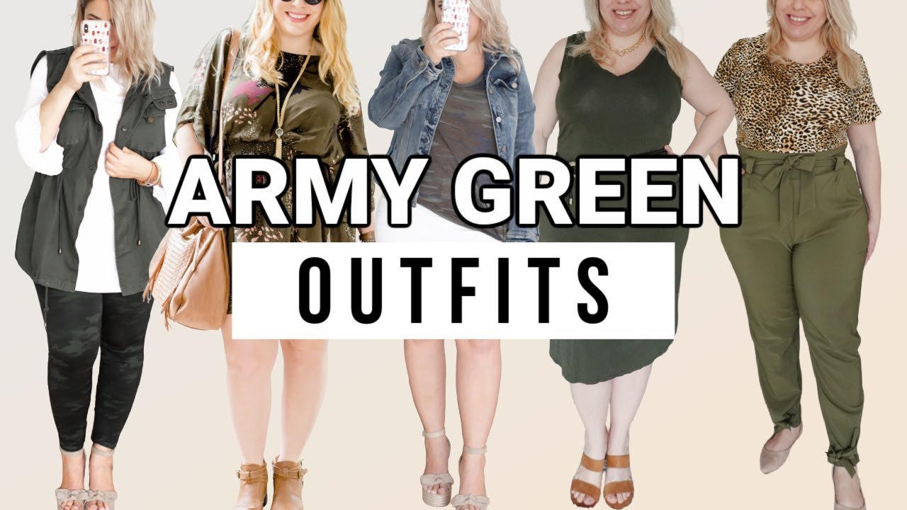 What Colors Go With Army Green How To Wear It Youtube