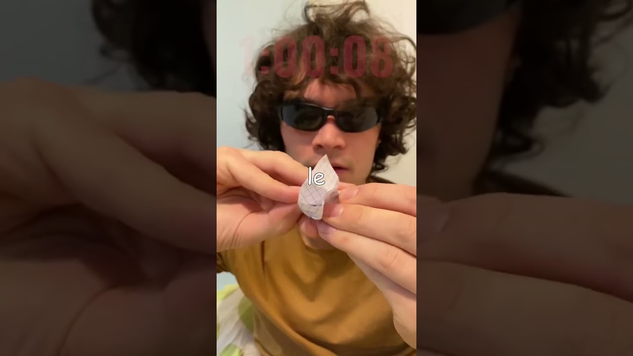 Ho riceato l’origami più difficile di sempre🤯