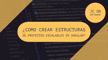 ¿ Como crear una estructura de proyectos escalables en angular?