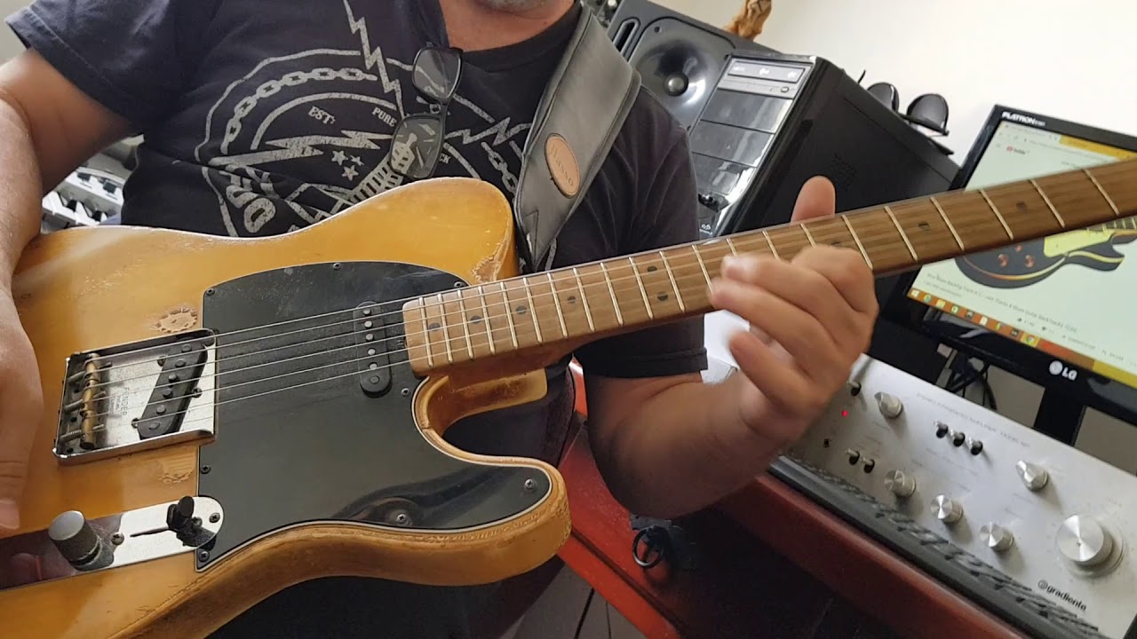 Lancaster Ferreira - Slow Blues Solo Lesson - Easy to Intermediate Phrasing