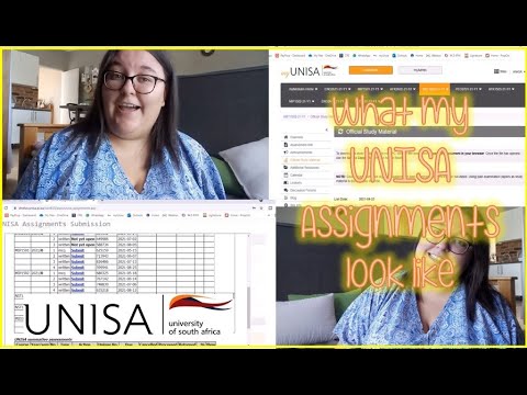 how to check assignments at unisa