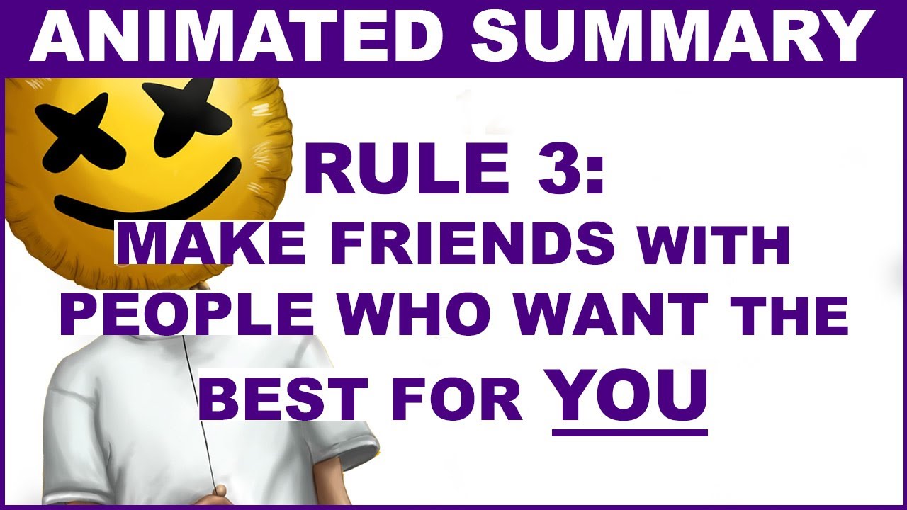 12 RULES FOR LIFE RULE 3 MAKE FRIENDS WITH PEOPLE WHO WANT THE BEST 12-rules-for-life-rule-3-make-friends-with-people-who-want-the-best
