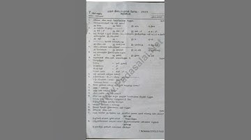 7th std science first midterm questionpaper Tamil medium@easy learning quickly#shorts#question paper