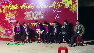 Các ca sỹ người dao tuyển hát vui , mừng Xuân ất tỵ năm 2025 tại xã cốc ly huyện Bắc hà tỉnh Lào cai