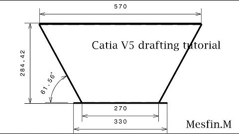31 Catia v5 drafting tutorial for biginers