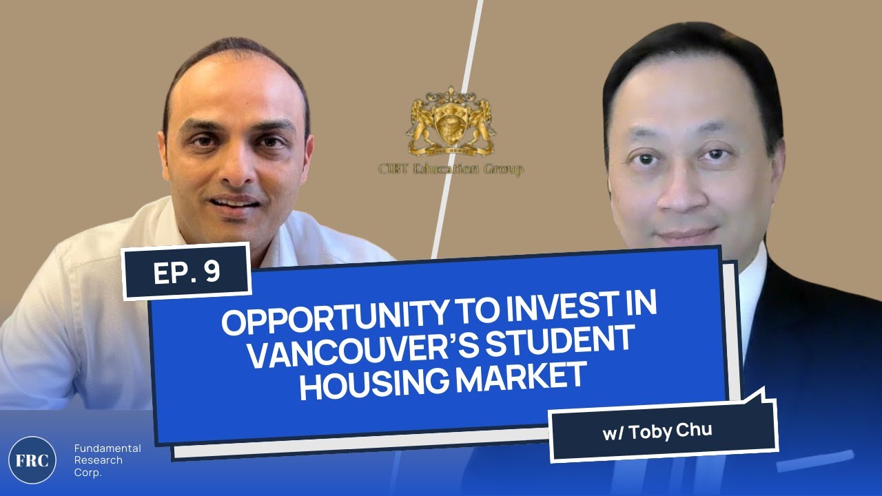 Investor Webinar Opportunity To Invest In Vancouver S Student Housing Market Fundamental Research Corporation At an early age, chu took guitar and piano lessons. fundamental research corp