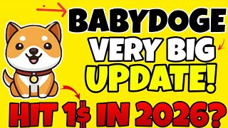 BabyDoge 2026 Targets?? 😍 | Baby doge Coin News Today | Baby Doge New Big Update