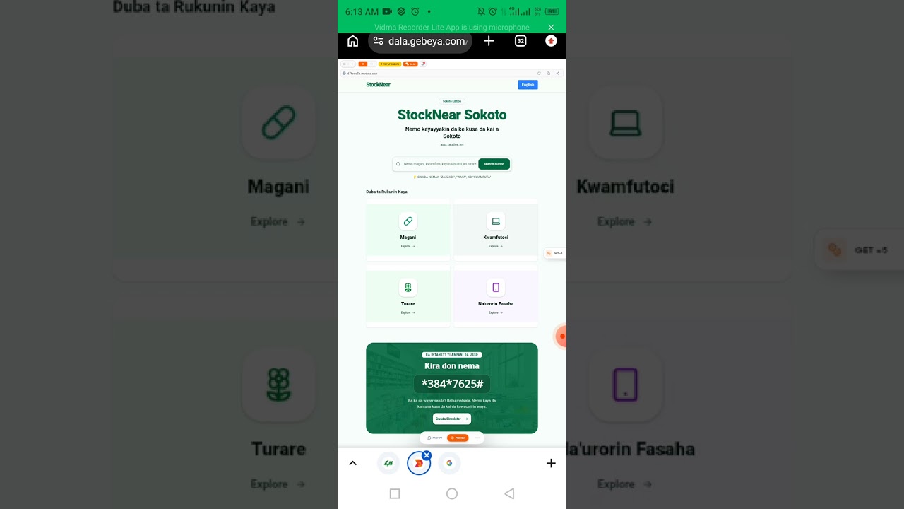 StockNear Demo — AI-Powered Local Product Finder (3MTT Fellow Project)