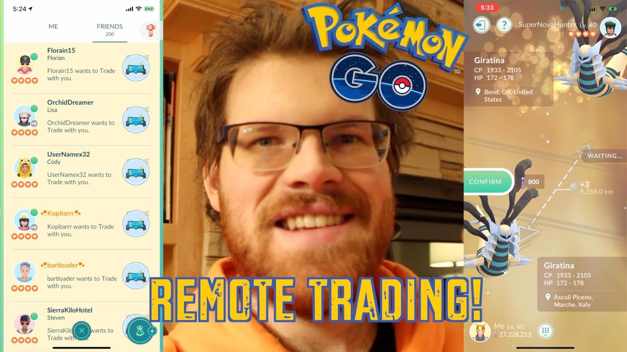 DISTANCE TRADES ARE HERE! Pokémon GO! YouTube