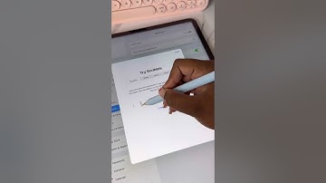POV: Your handwriting is messy, so you cheat 🙈📝👎🏾✏️✨ #ipad #ipados17  #study