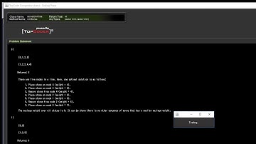 TopCoderでプログラムしてみた 第2373回(SRM 730 直後放送）