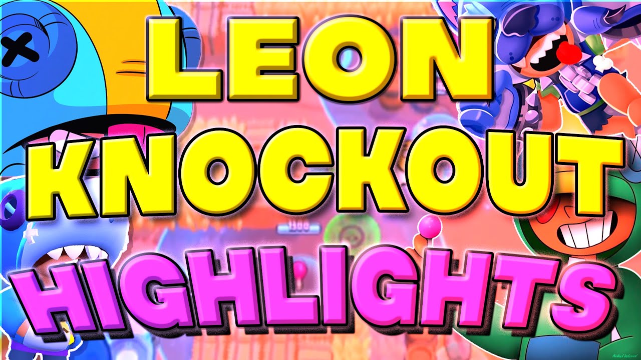LEON KNOCKOUT HIGH LEVEL GAMEPLAY WITH RANDOMS | Brawl Stars Highlights BEST MOMENTS 800+