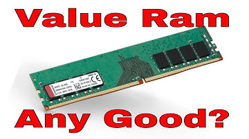 Kingston ValueRAM 8GB DDR4 2400MHz memory Testing and Review